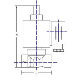 直動式燃氣電磁閥結(jié)構(gòu)圖